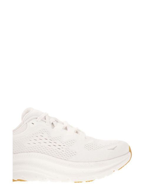 Hoka One One White Kawana 2 - Canvas Sneaker