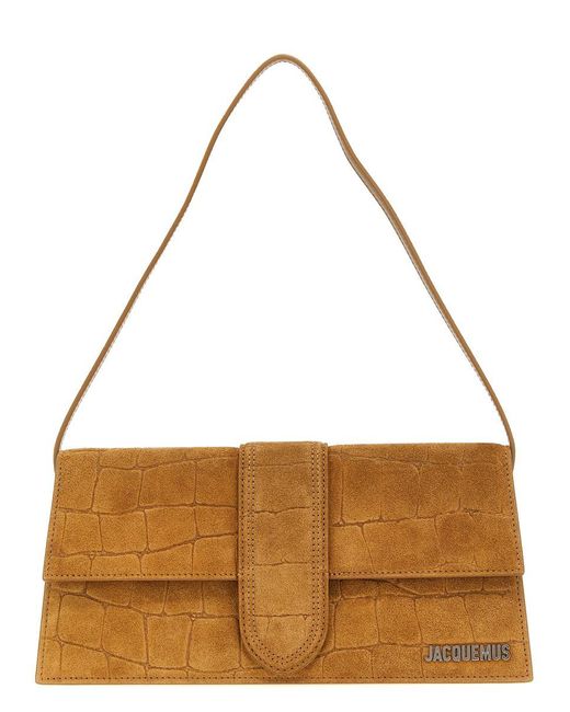 Jacquemus Brown 'Le Bambino Long' Shoulder Bag