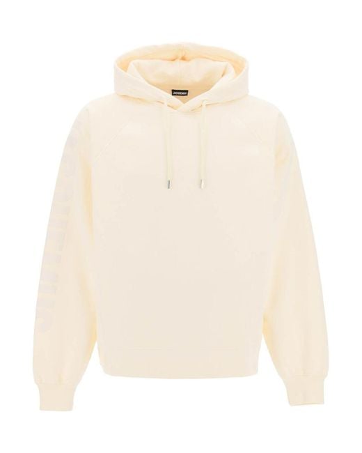 Le Hoodie Typo Cotton Sweatshirt