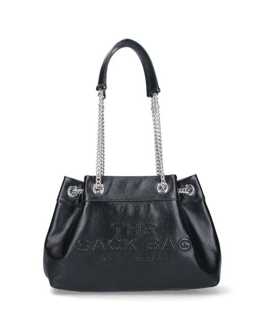 Marc Jacobs Black 'The Chain Sack' Small Bag