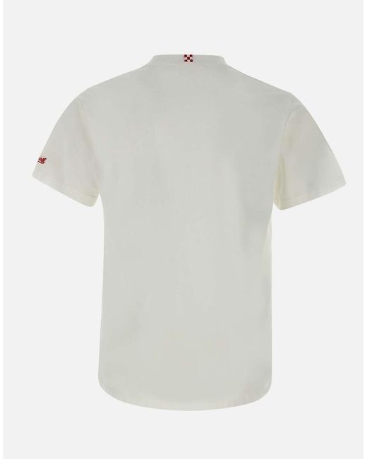 Mc2 Saint Barth White T-Shirts And Polos for men