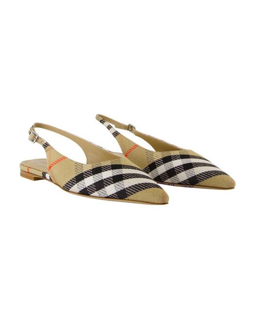 Burberry Natural Lf Birdie 05 Sandals