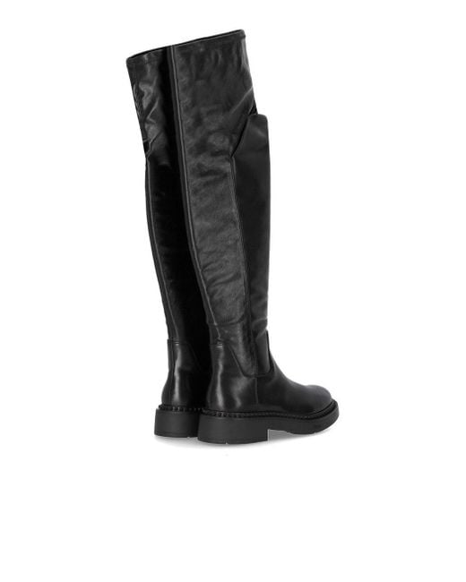 Ash Black Maxim Over-The-Knee Boot