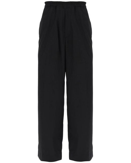 Dries Van Noten Black Portby Tris 6032 M.w.pants Clothing for men