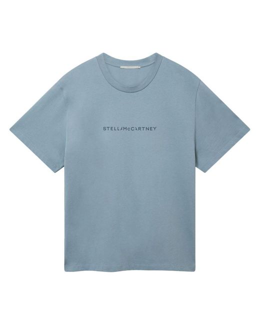 Stella McCartney Blue Iconic T-Shirt