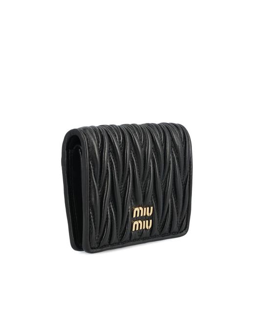 Miu Miu Black Wallets