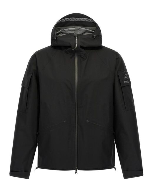 C P Company Black 'The Metropolis Series' Jacket for men