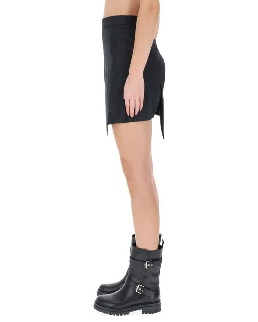 Vivienne Westwood Black Miniskirt "Infinity"