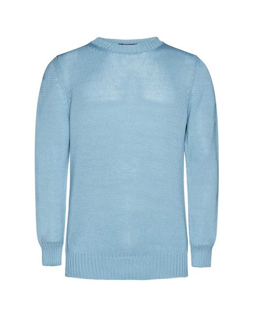 Tagliatore Blue Sweaters for men