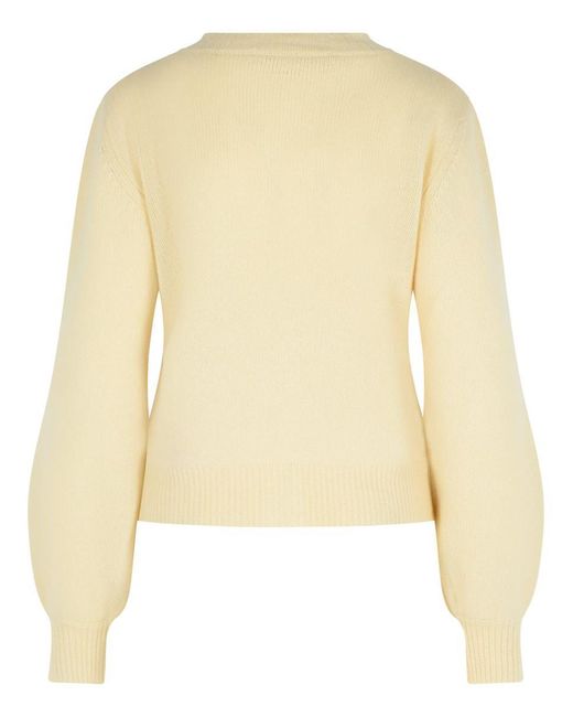 Marni Natural Ivory Cashmere Cardigan