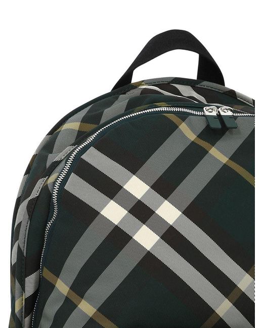 Burberry Black "Shield" Backpack for men