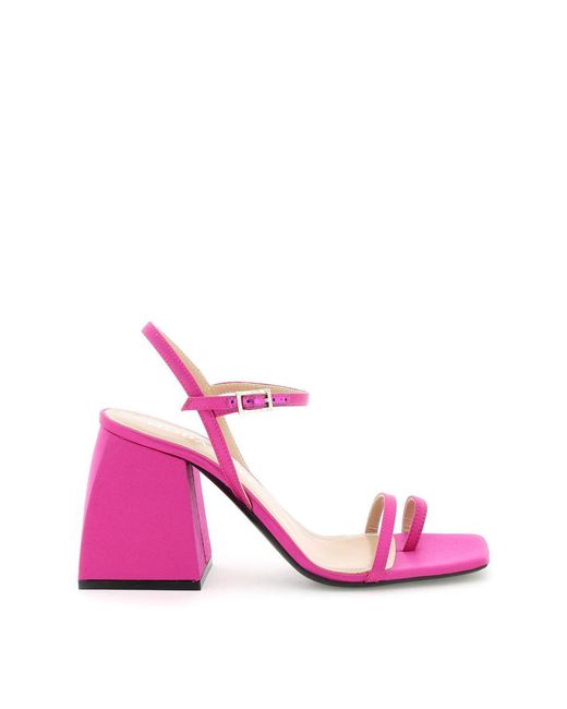 NODALETO Pink 'bulla Sally' Sandals