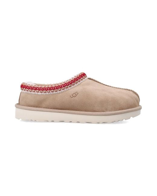 Ugg Pink Tasman Ii Suede Slippers