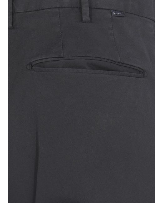 Incotex Blue Trousers for men