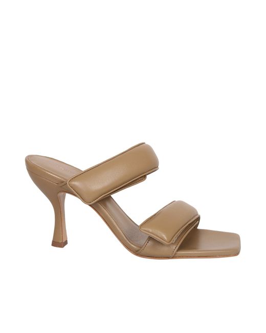 Newest men's Black double strap summer sandals for men genuine leather platform heel lazy 