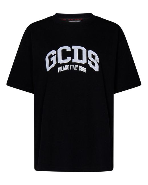 Gcds Black Logo Lounge T-shirt