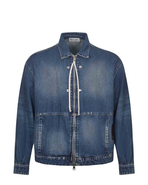 State of Order Blue Jackets for men