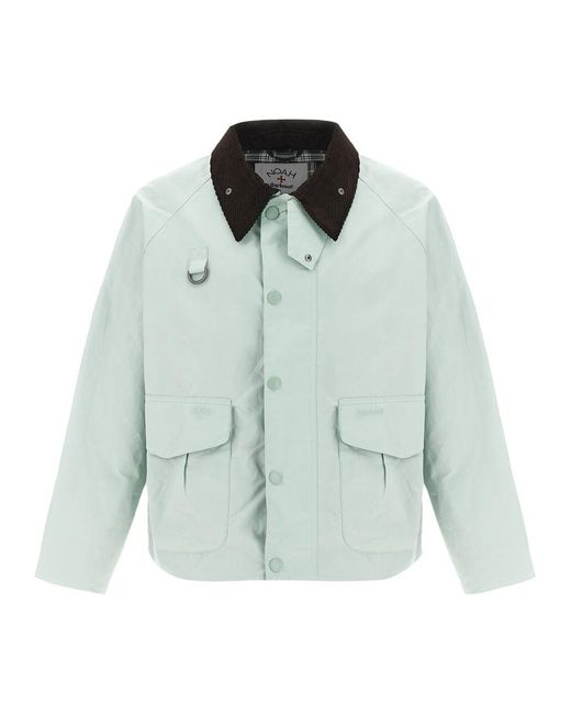 Barbour Green X Noah 'Wading' Jacket for men