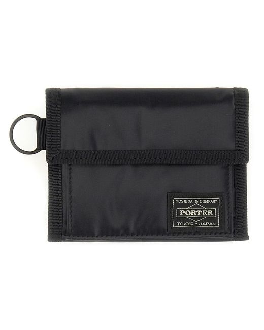 Porter-Yoshida and Co Black Capsule Wallet for men