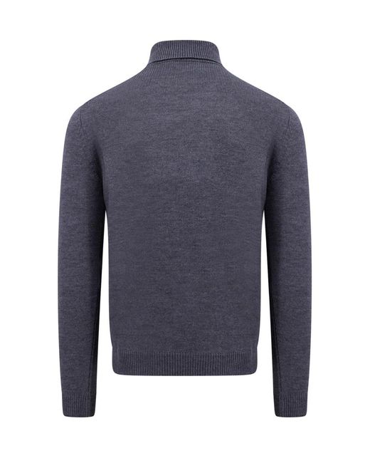 Roberto Collina Blue Sweater for men