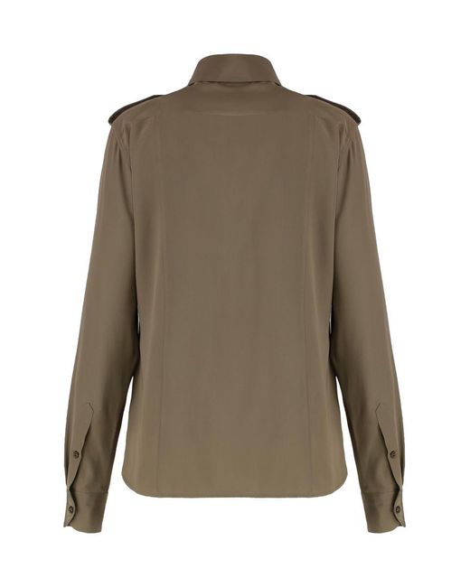 Tom Ford Green Silk Shirt