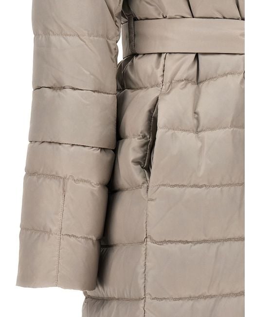 Max Mara Natural 'Novef' Reversible Down Jacket