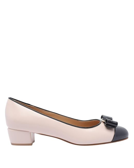 Ferragamo Pink With Heel