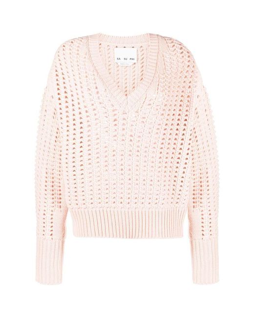 Sa Su Phi Pink Sweaters