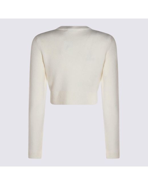 Self-Portrait Natural Short Cardigan