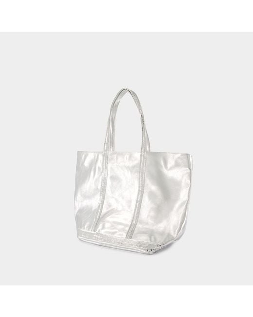 Vanessa Bruno White Cabas L Shopper Bag