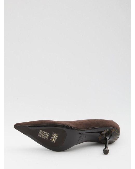 Jimmy Choo Brown Ixia Pumps