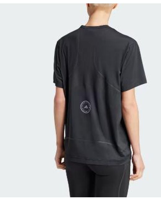 Adidas By Stella McCartney Black T-Shirts And Polos