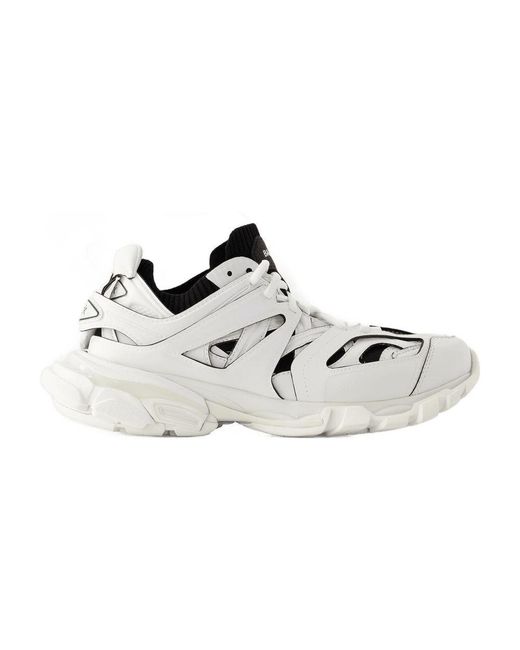 Balenciaga White Track Sock Sneakers