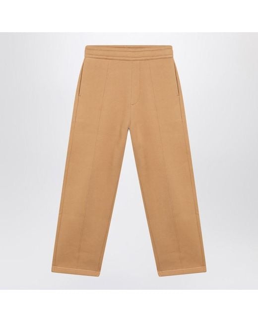 AMI Natural Camel De Coeur Joggers for men