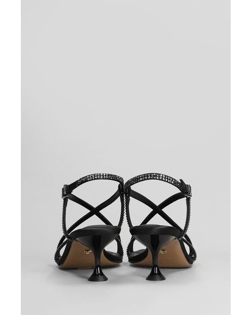 Lola Cruz Gray Liberty Heel 55 Sandals