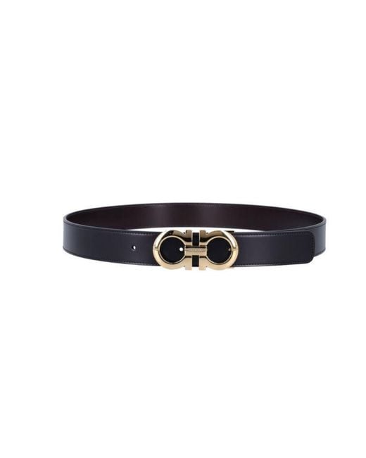 Ferragamo Black Belts for men