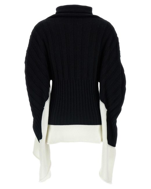Issey Miyake Blue 'behind The Scenes' Sweater
