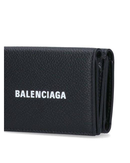 Balenciaga Black 'cash' Mini Wallet for men