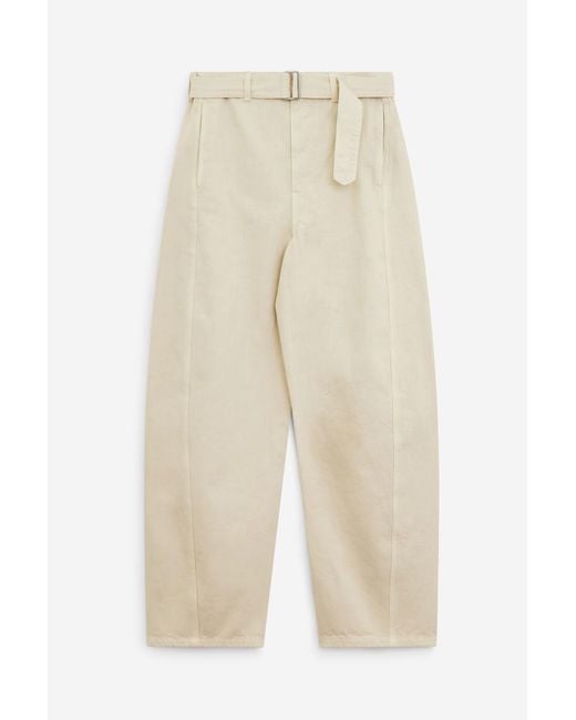 Lemaire Natural Pants for men
