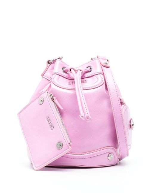 Liu Jo Pink Mirror Detail Bag