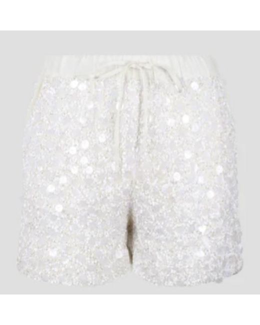 P.A.R.O.S.H. White Parosh Shorts