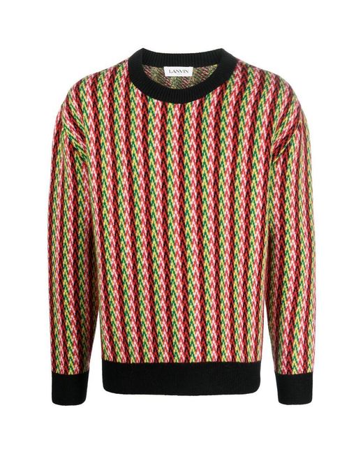 Lanvin Brown Sweaters for men