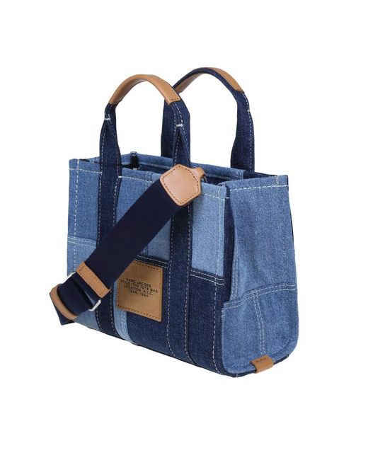 Marc Jacobs Blue Cotton Denim Handbag