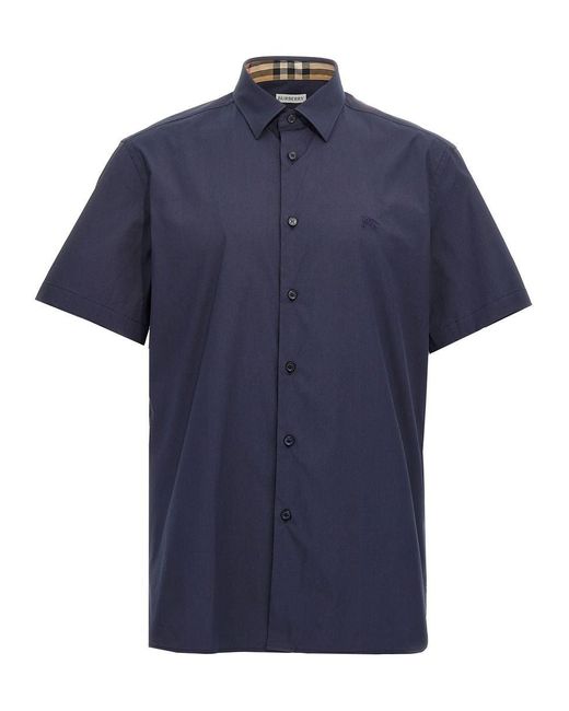 Burberry Blue 'Sherfield' Shirt for men