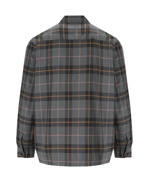Carhartt Gray S Hadley Check Shirt for men
