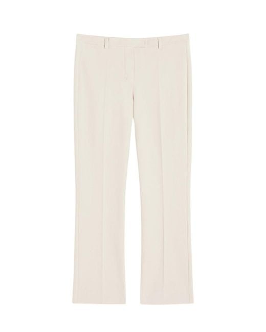 Max Mara White Trousers
