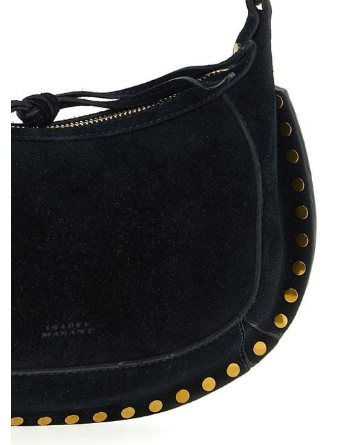 Isabel Marant Black 'Oskan Moon' Shoulder Bag