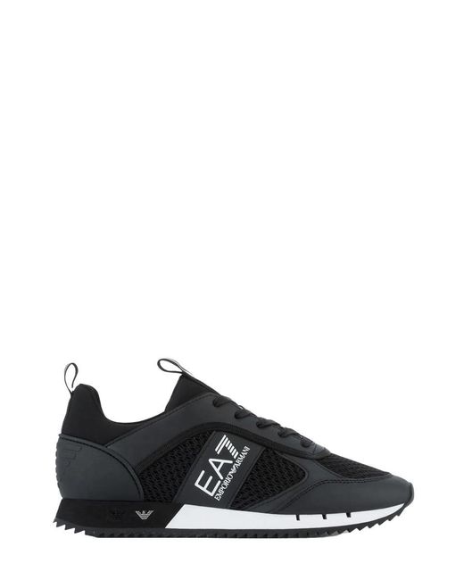 EA7 Black Ea7 Sneakers for men