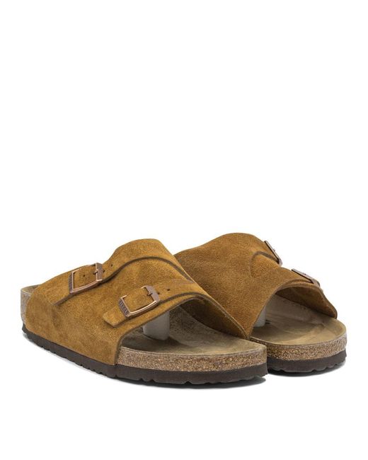 Birkenstock Brown Eva Zurich Sandals for men