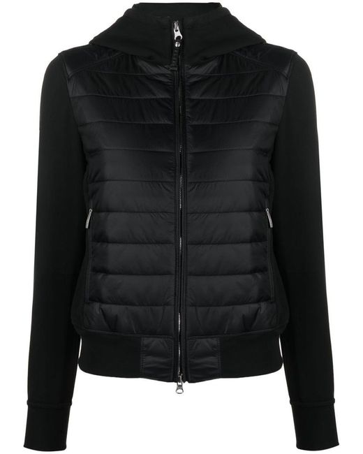 Parajumpers Caelie Hooded Quilted Jacket in Black | Lyst